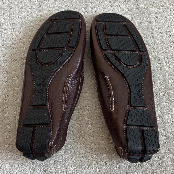Cole Haan Dark Brown Leather Slip-On Loafers Men’s Size 12 M